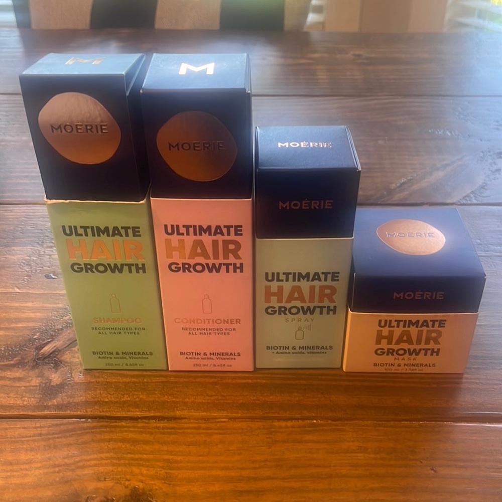 Moriré 4 piece hair growth set